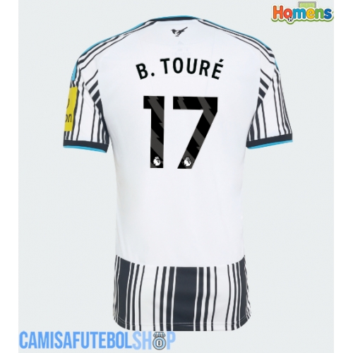 Camisa de time de futebol Newcastle United Bazoumana Toure #17 Replicas 1º Equipamento 2026-27 Manga Curta